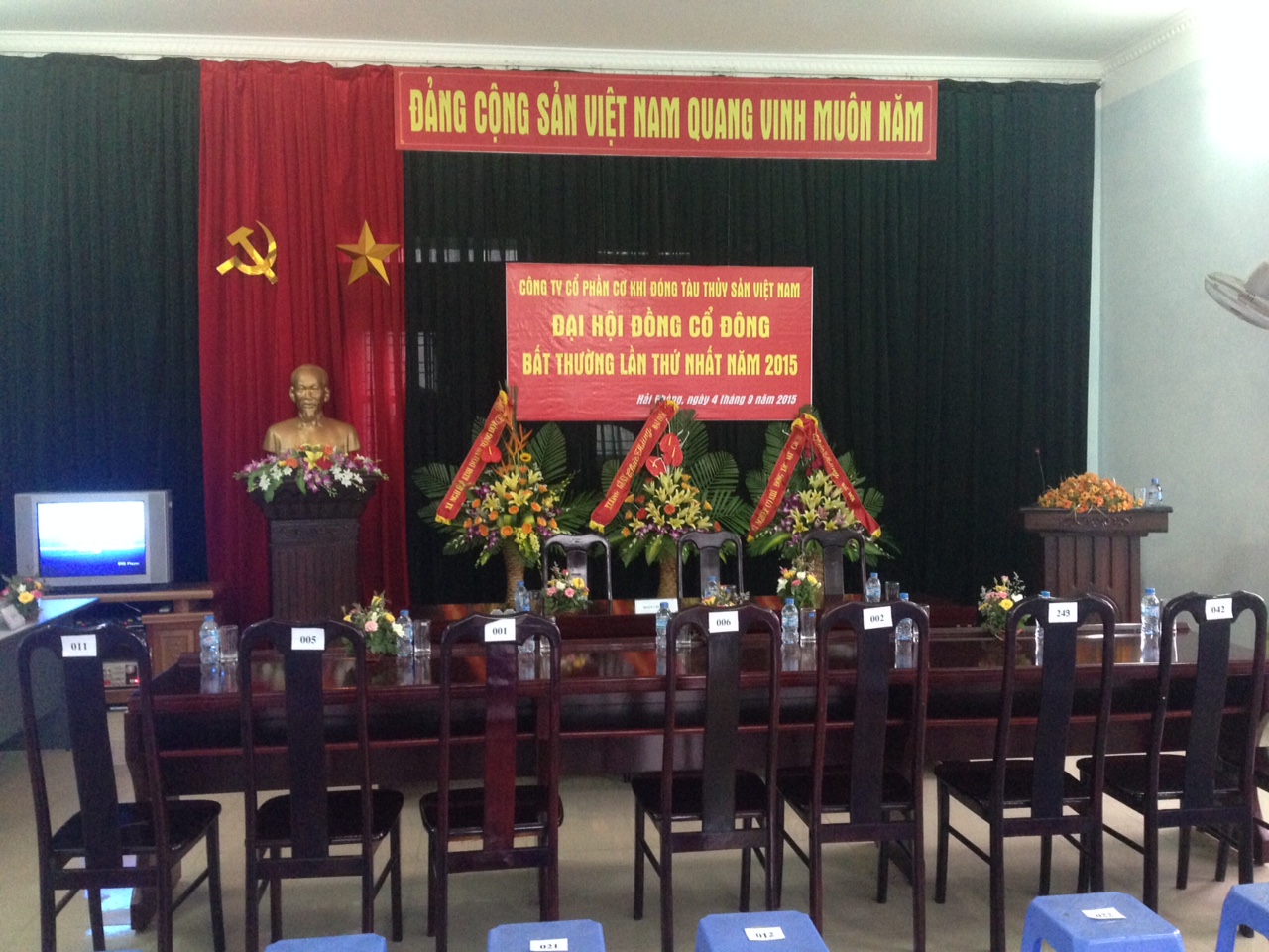 Tổ chức thành công Đại hội cổ đông bất thường lần 1 năm 2015