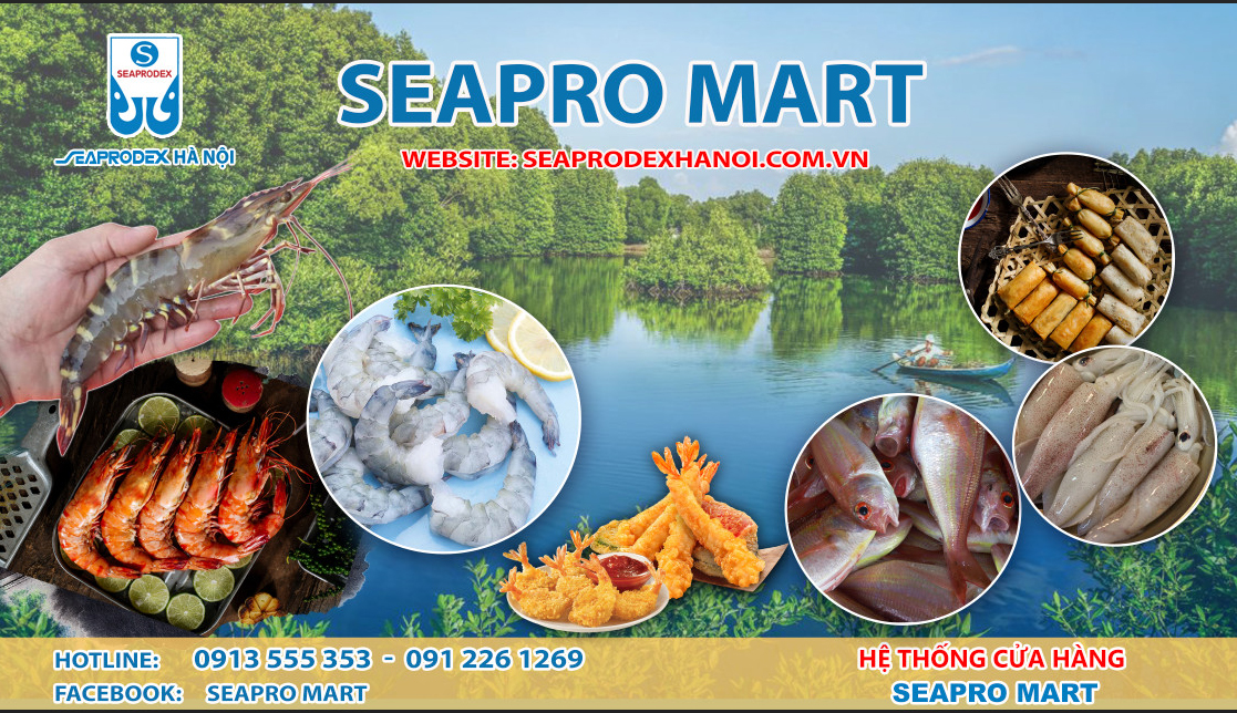 Seapro Mart số 20 Láng Hạ, Đống Đa, Hà Nội sản xuất và cung cấp đa dạng sản phẩm chất lượng cao 